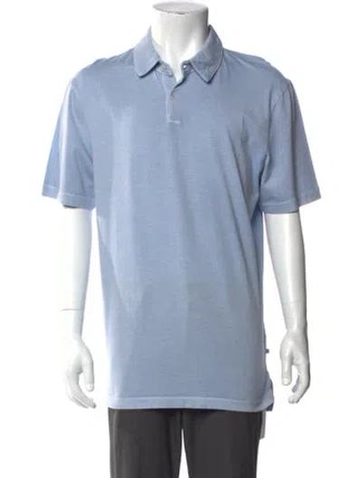 Pre-owned James Perse Short Sleeve In Blue