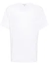 James Perse Luxe Lotus Jersey V-neck T-shirt In White