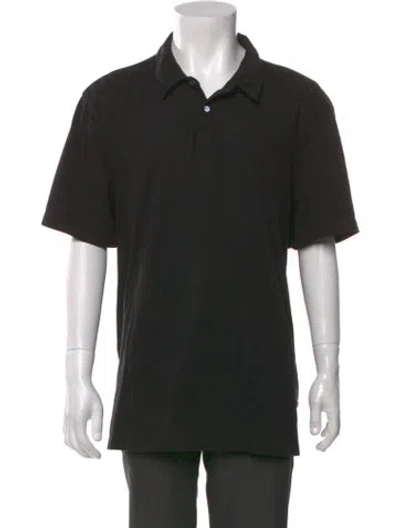 Pre-owned James Perse Short Sleeve Shirt In Black