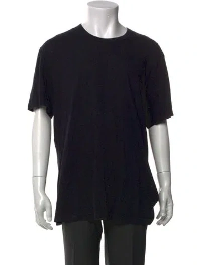 Pre-owned James Perse Short Sleeve Shirt In Black