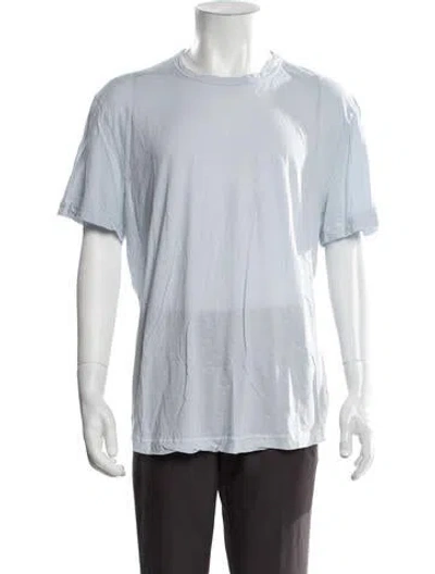 Pre-owned James Perse Short Sleeve Shirt In Blue
