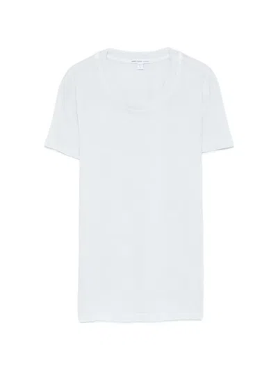 James Perse Short-sleeve T-shirt In White