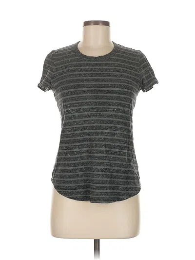 Pre-owned James Perse Short Sleeve T-shirt In Green