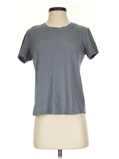 Pre-owned James Perse Short Sleeve T-shirt In Gray