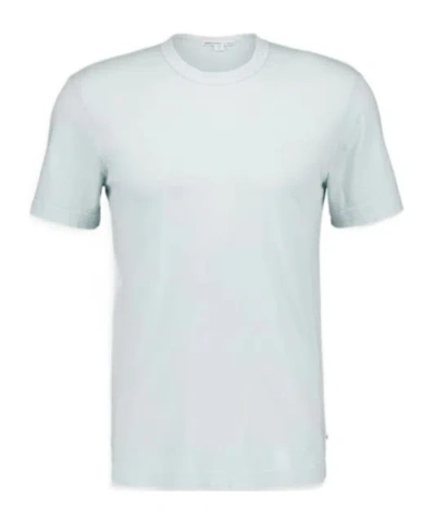 James Perse Short-sleeved Cotton T-shirt In White