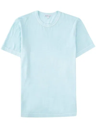 James Perse Short-sleeved Crew-neck T-shirt In Tafp Taffy Pigment