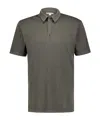 James Perse Supima Cotton-jersey Polo Shirt In Green