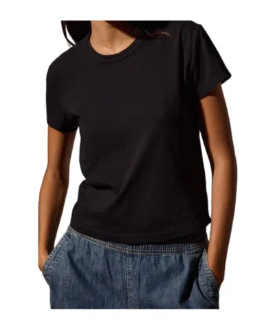 James Perse Short-sleeved T-shirt In Black
