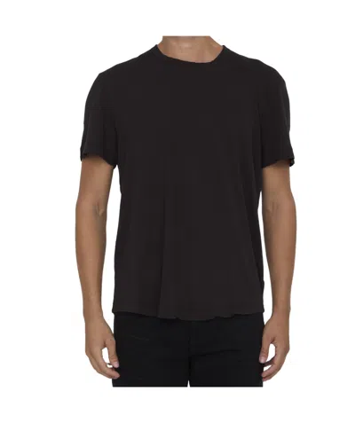 James Perse Short-sleeved T-shirt In Black