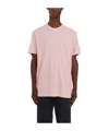 James Perse Cotton Roundneck T-shirt In Pink