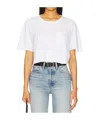 James Perse Short T-shirt In White
