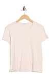 James Perse Shrunken Tee In Neutral