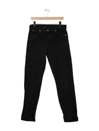 Pre-owned James Perse Skinny Jeans In Black