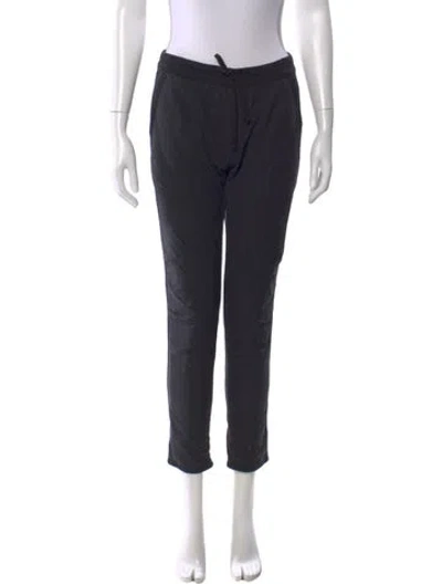 Pre-owned James Perse Skinny Leg Pants In Black