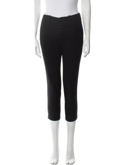Pre-owned James Perse Skinny Leg Pants In Black