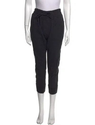 Pre-owned James Perse Skinny Leg Pants In Black