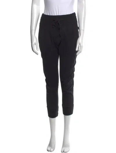 Pre-owned James Perse Skinny Leg Pants In Black