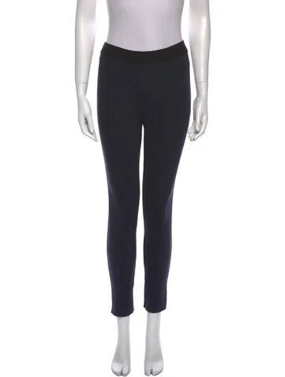 Pre-owned James Perse Skinny Leg Pants In Black
