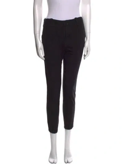 Pre-owned James Perse Skinny Leg Pants In Black