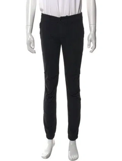 Pre-owned James Perse Skinny Leg Pants In Black