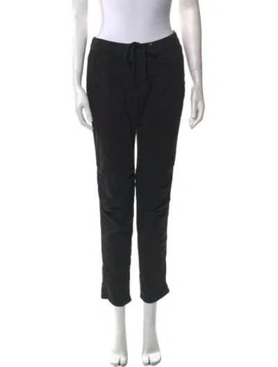 Pre-owned James Perse Skinny Leg Pants In Black