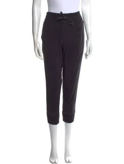 Pre-owned James Perse Skinny Leg Pants In Black