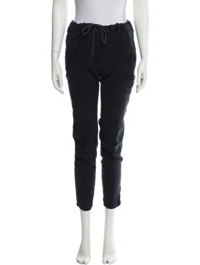 Pre-owned James Perse Skinny Leg Pants In Black