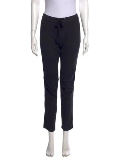 Pre-owned James Perse Skinny Leg Pants In Black