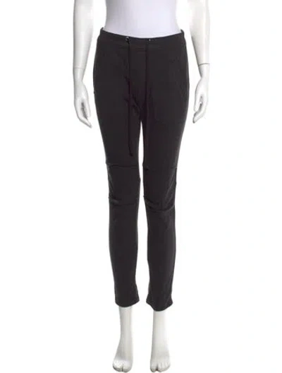 Pre-owned James Perse Skinny Leg Pants In Black
