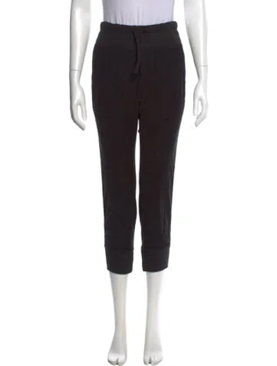 Pre-owned James Perse Skinny Leg Pants In Black