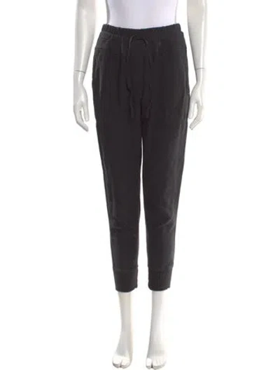 Pre-owned James Perse Skinny Leg Pants In Black