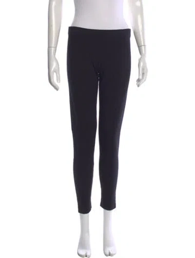 Pre-owned James Perse Skinny Leg Pants In Black