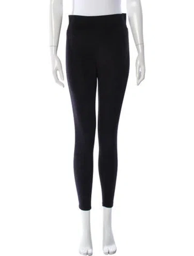 Pre-owned James Perse Skinny Leg Pants In Black