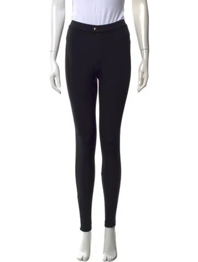 Pre-owned James Perse Skinny Leg Pants In Black