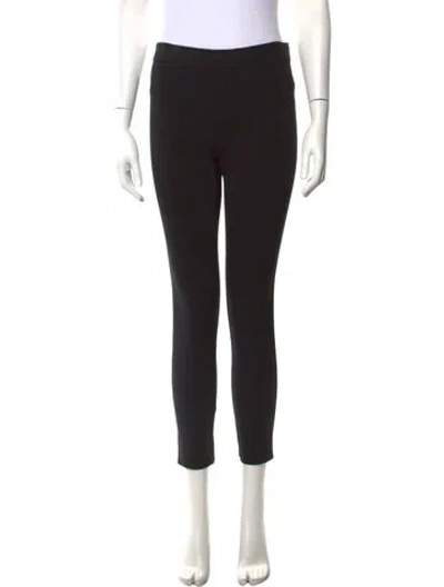 Pre-owned James Perse Skinny Leg Pants In Black