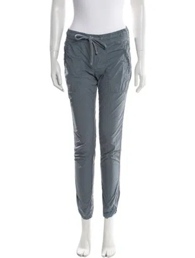 Pre-owned James Perse Skinny Leg Pants In Blue