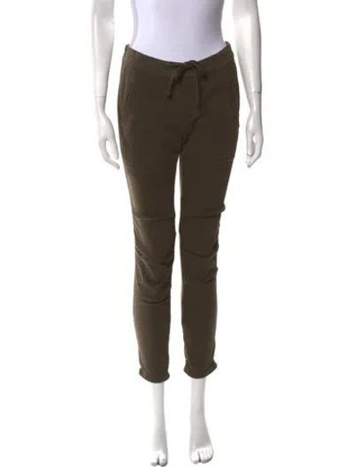 Pre-owned James Perse Skinny Leg Pants In Brown