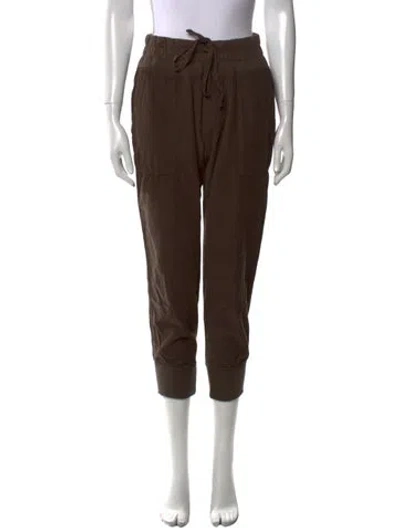 Pre-owned James Perse Skinny Leg Pants In Brown