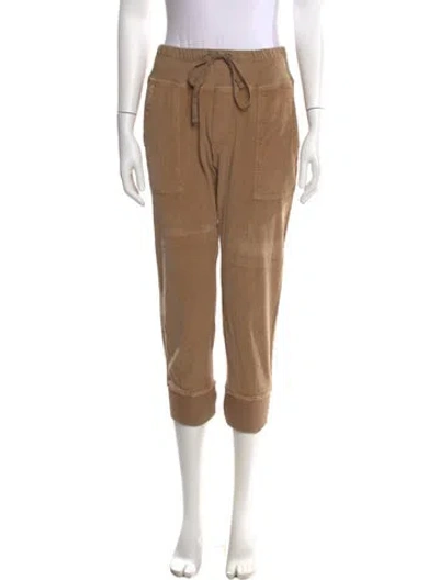 Pre-owned James Perse Skinny Leg Pants In Brown