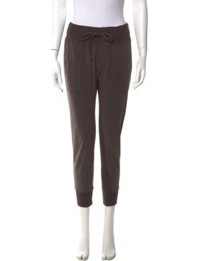 Pre-owned James Perse Skinny Leg Pants In Brown