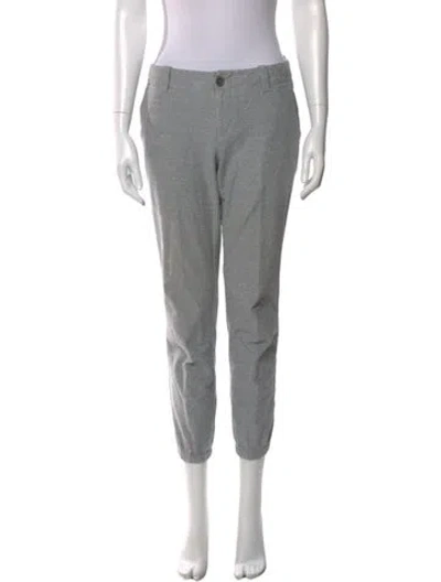 Pre-owned James Perse Skinny Leg Pants In Gray