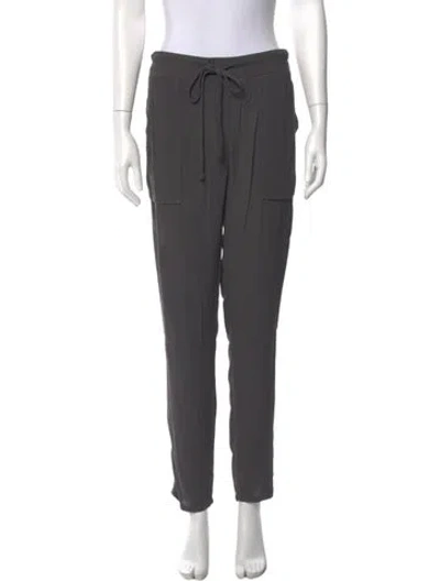 Pre-owned James Perse Skinny Leg Pants In Gray