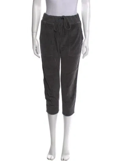Pre-owned James Perse Skinny Leg Pants In Gray