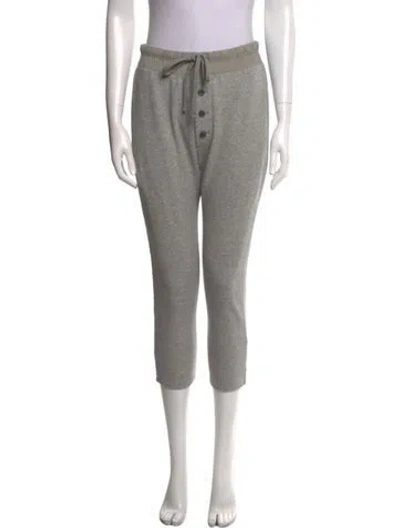 Pre-owned James Perse Skinny Leg Pants In Gray