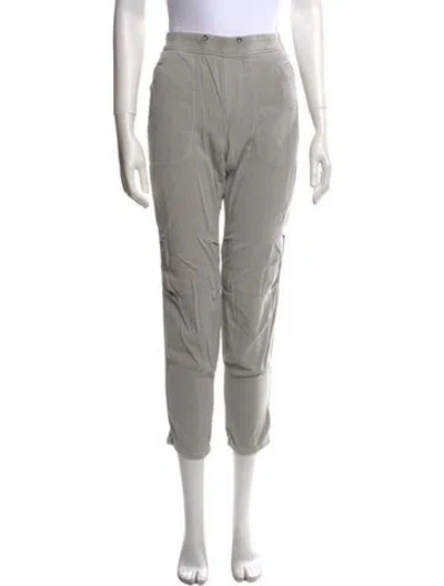 Pre-owned James Perse Skinny Leg Pants In Gray