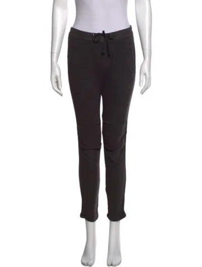 Pre-owned James Perse Skinny Leg Pants In Gray