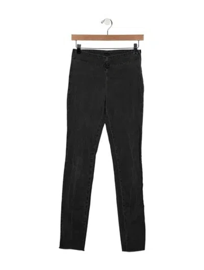 Pre-owned James Perse Skinny Leg Pants In Gray