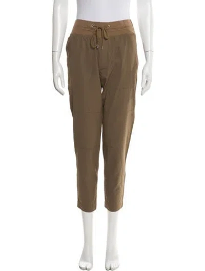 Pre-owned James Perse Skinny Leg Pants In Green