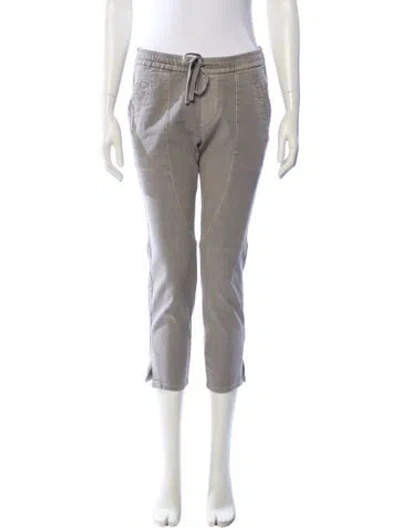 Pre-owned James Perse Skinny Leg Pants In Neutral