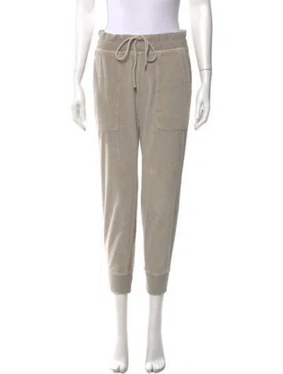 Pre-owned James Perse Skinny Leg Pants In Neutral